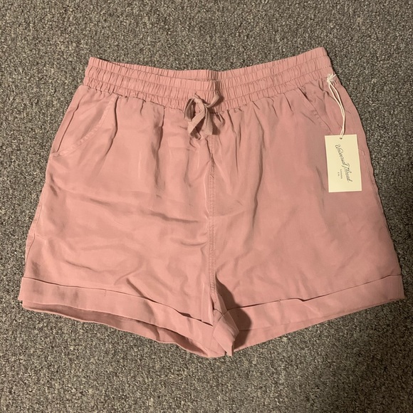 NWT Light Pink Pull-On Shorts - Picture 1 of 4